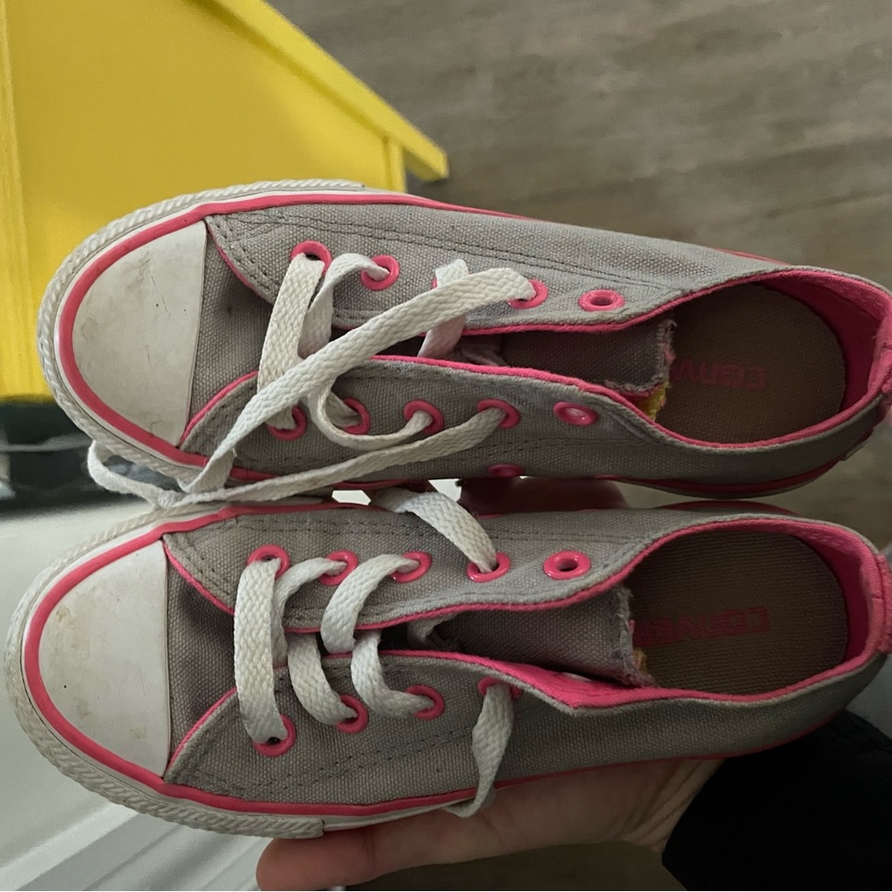 Girls Converse All Star Low Tops